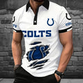 [SPECIAL OFFER] NEW CUSTOMIZED NFL17 IDC INDIANAPOLIS COLTS POLO SHIRT