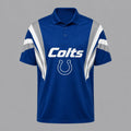 [SPECIAL OFFER] NEW CUSTOMIZED NFL17 IDC INDIANAPOLIS COLTS POLO SHIRT