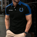 [SPECIAL OFFER] NEW CUSTOMIZED NFL17 IDC INDIANAPOLIS COLTS POLO SHIRT