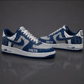 [SPECIAL OFFER] NEW CUSTOMIZED NFL17 IDC INDIANAPOLIS COLTS x SPIDER AF1 SHOES