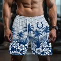 [SPECIAL OFFER] NEW CUSTOMIZED NFL17 IDC INDIANAPOLIS COLTS SHORT PANTS