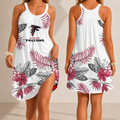 [SPECIAL OFFER] NEW CUSTOMIZED NFL18 ATF ATLANTA FALCONS CAMISOLE DRESS