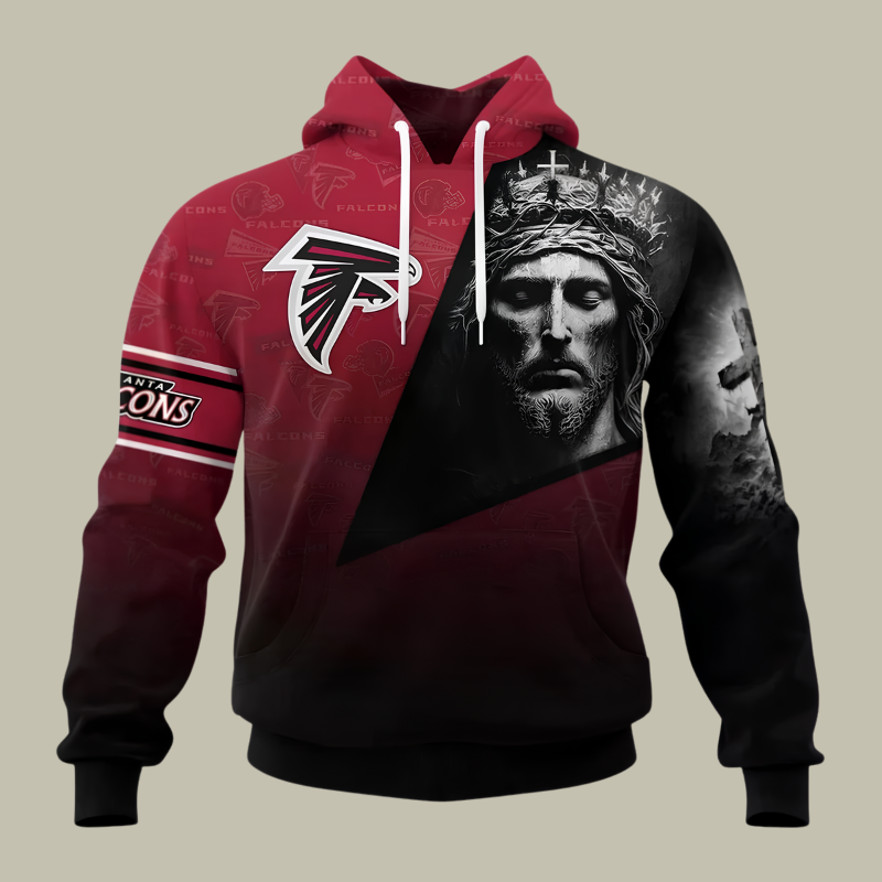 [SPECIAL OFFER] NEW CUSTOMIZED NFL18 ATF ATLANTA FALCONS GOD'S BLESSING T-SHIRT, HOODIE & ZIP HOODIE