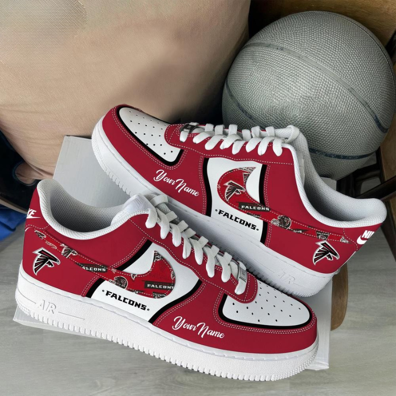 [SPECIAL OFFER] NEW CUSTOMIZED NFL18 ATF ATLANTA FALCONS AF1 SNEAKERS