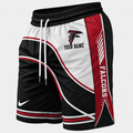 [SPECIAL OFFER] NEW CUSTOMIZED NFL18 ATF ATLANTA FALCONS SHORT PANTS
