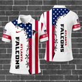[SPECIAL OFFER] NEW CUSTOMIZED NFL18 ATF ATLANTA FALCONS POLO SHIRT