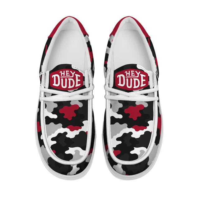 [SPECIAL OFFER] NEW CUSTOMIZED NFL18 ATF ATLANTA FALCONS LOAFER SHOES