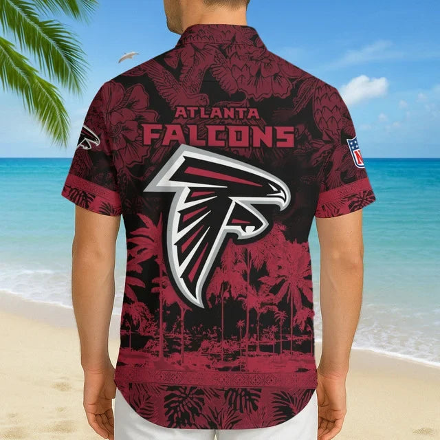 [SPECIAL OFFER] NEW CUSTOMIZED NFL18 ATF ATLANTA FALCONS UNISEX HAWAIIAN SHIRT