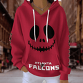 [SPECIAL OFFER] NEW CUSTOMIZED NFL18 ATF ATLANTA FALCONS RIBBED HOODIE & SWEATSHIRT