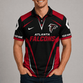 [SPECIAL OFFER] NEW CUSTOMIZED NFL18 ATF ATLANTA FALCONS POLO SHIRT