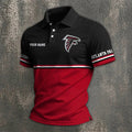 [SPECIAL OFFER] NEW CUSTOMIZED NFL18 ATF ATLANTA FALCONS POLO SHIRT