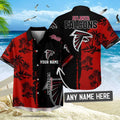 [SPECIAL OFFER] NEW CUSTOMIZED NFL18 ATF ATLANTA FALCONS UNISEX HAWAIIAN SHIRT & SHORTS SET