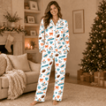 [SPECIAL OFFER] NEW CUSTOMIZED NFL19 MDP MIAMI DOLPHINS HALLOWEEN LONG PAJAMAS SET