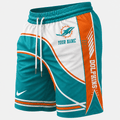 [SPECIAL OFFER] NEW CUSTOMIZED NFL19 MDP MIAMI DOLPHINS SHORT PANTS