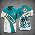 [SPECIAL OFFER] NEW CUSTOMIZED NFL19 MDP MIAMI DOLPHINS POLO SHIRT