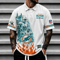 [SPECIAL OFFER] NEW CUSTOMIZED NFL19 MDP MIAMI DOLPHINS POLO SHIRT
