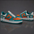 [SPECIAL OFFER] NEW CUSTOMIZED NFL19 MDP MIAMI DOLPHINS x SPIDER AF1 SHOES