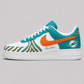 [SPECIAL OFFER] NEW CUSTOMIZED NFL19 MDP MIAMI DOLPHINS AF1 SHOES