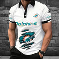 [SPECIAL OFFER] NEW CUSTOMIZED NFL19 MDP MIAMI DOLPHINS POLO SHIRT