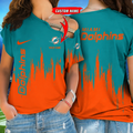 [SPECIAL OFFER] NEW CUSTOMIZED NFL19 MDP MIAMI DOLPHINS SHOULDER SHIRT