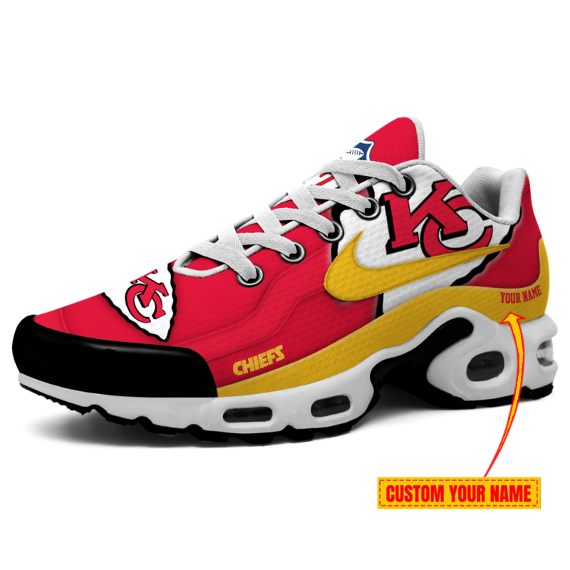 [SPECIAL OFFER] NEW CUSTOMIZED NFL01 KCC KANSAS CITY CHIEFS AIR MAX PLUS SNEAKERS