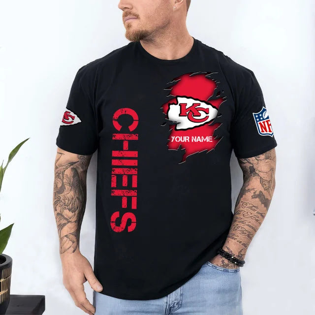 [SPECIAL OFFER] NEW CUSTOMIZED NFL01 KCC KANSAS CITY CHIEFS T-SHIRT, HOODIE, ZIP HOODIE