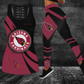 [SPECIAL OFFER] NEW CUSTOMIZED NFL20 ARC ARIZONA CARDINALS HOLLOW TANK TOP & LEGGINGS SET