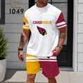 [SPECIAL OFFER] NEWCUSTOMIZED NFL20 ARC ARIZONA CARDINALS UNISEX T-SHIRT & SHORTS SET