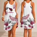 [SPECIAL OFFER] NEW CUSTOMIZED NFL20 ARC ARIZONA CARDINALS CAMISOLE DRESS