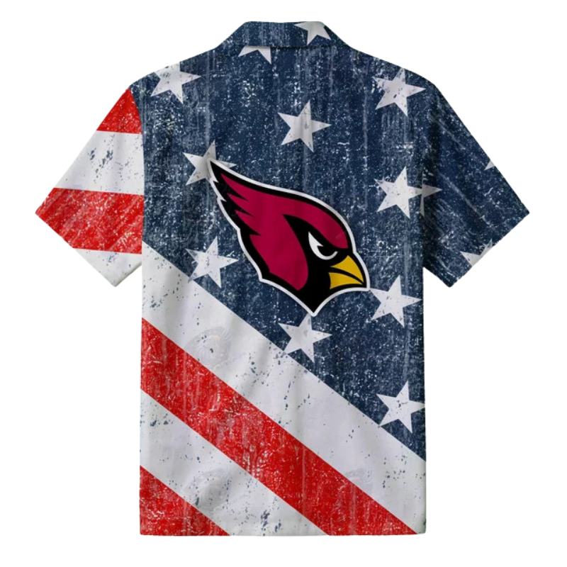 [SPECIAL OFFER] NEW CUSTOMIZED NFL20 ARC ARIZONA CARDINALS PATRIOTIC 250 USA HAWAIIAN SHIRT
