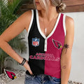 [SPECIAL OFFER] NEW CUSTOMIZED NFL20 ARC ARIZONA CARDINALS WOMEN'S V-NECK TANK TOP