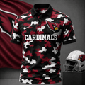[SPECIAL OFFER] NEW CUSTOMIZED NFL20 ARC ARIZONA CARDINALS CAMO POLO SHIRT