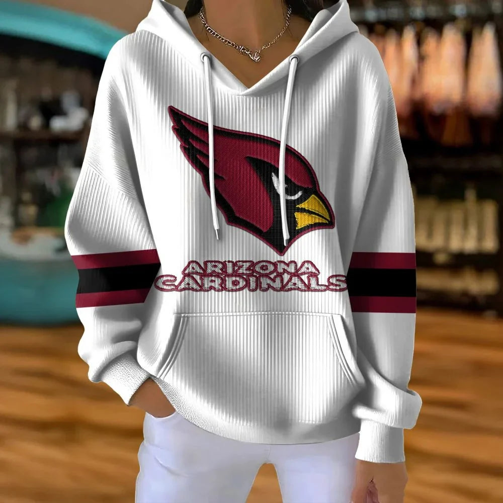 [SPECIAL OFFER] NEW CUSTOMIZED NFL20 ARC ARIZONA CARDINALS RIBBED HOODIE & SWEATSHIRT