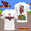 [SPECIAL OFFER] NEW CUSTOMIZED NFL20 ARC ARIZONA CARDINALS SUPER MARIO T-SHIRT, HOODIE, ZIP HOODIE