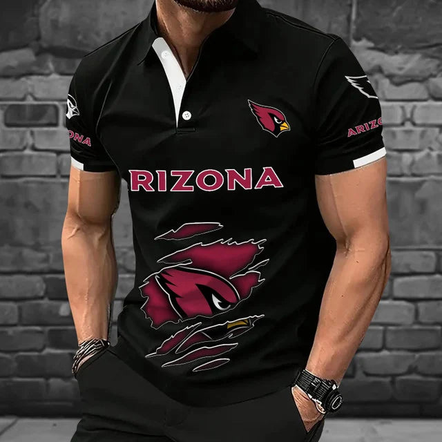 [SPECIAL OFFER] NEW CUSTOMIZED NFL20 ARC ARIZONA CARDINALS POLO SHIRT