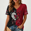[SPECIAL OFFER] NEW CUSTOMIZED NFL20 ARC ARIZONA CARDINALS V-NECK FEMALE SHIRT