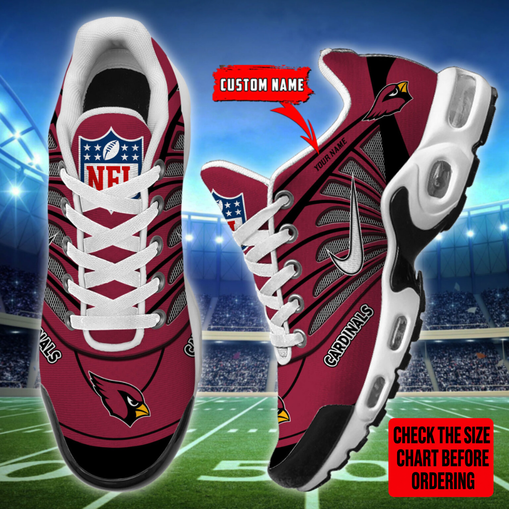 [SPECIAL OFFER] NEW CUSTOMIZED NFL20 ARC ARIZONA CARDINALS AIR MAX PLUS SNEAKERS