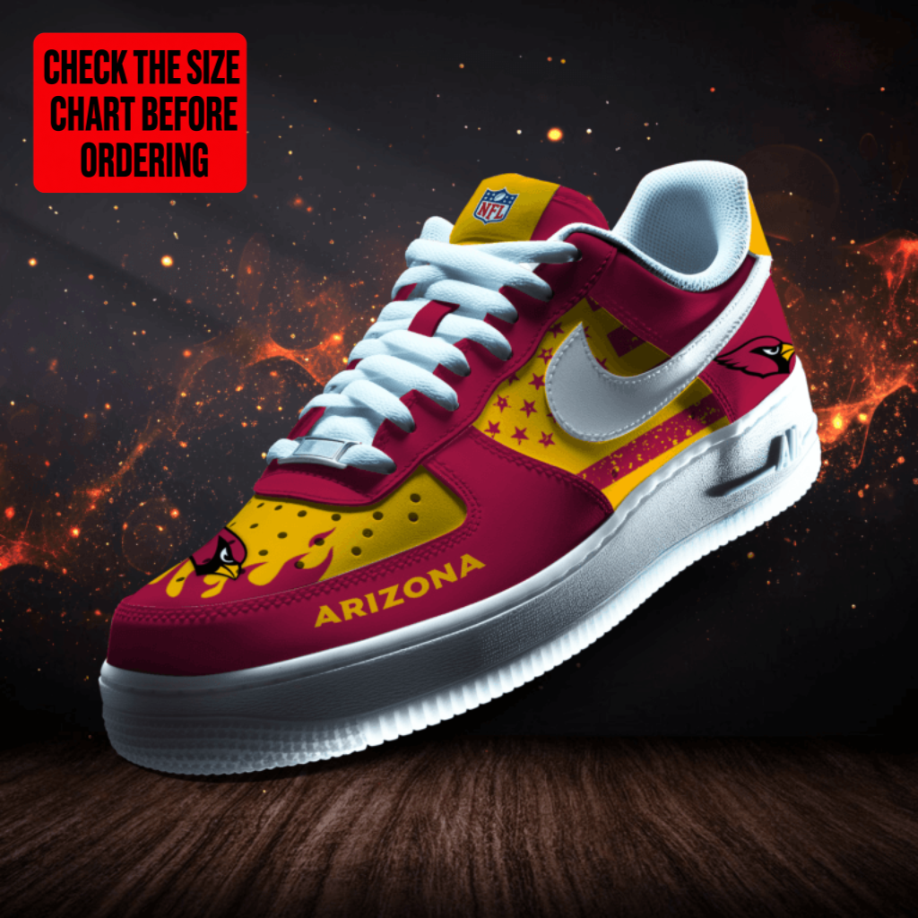 [SPECIAL OFFER] NEW CUSTOMIZED NFL20 ARC ARIZONA CARDINALS AF1 SNEAKERS