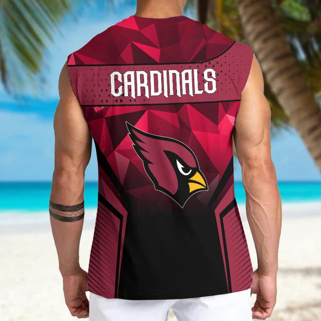 [SPECIAL OFFER] NEW CUSTOMIZED NFL20 ARC ARIZONA CARDINALS MEN'S GYM SHIRT