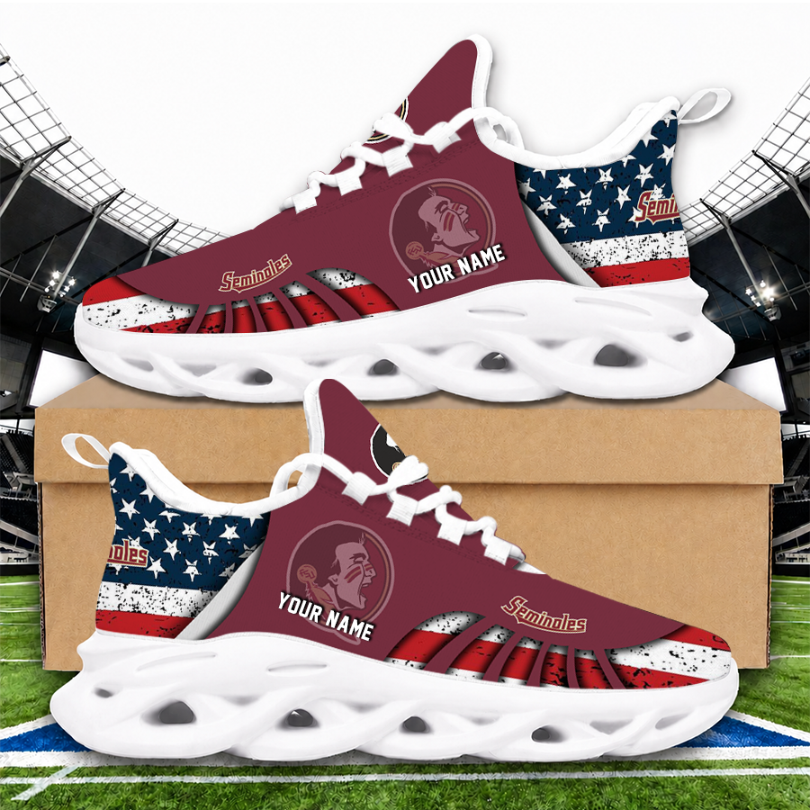 [FAN FAVORITE] NEW CUSTOMIZED NCAA FBS21 FLS FLORIDA STATE SEMINOLES CLUNKY SNEAKERS
