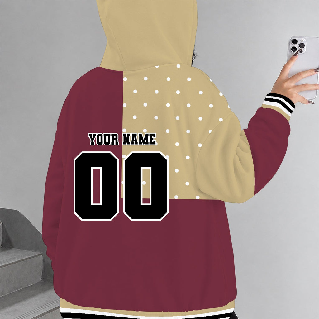 [FAN FAVORITE] NEW CUSTOMIZED NCAA FBS21 FLS FLORIDA STATE SEMINOLES ZIP HOODIE