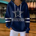 [SPECIAL OFFER] NEW CUSTOMIZED NFL21 DCB DALLAS COWBOYS RIBBED HOODIE & SWEATSHIRT