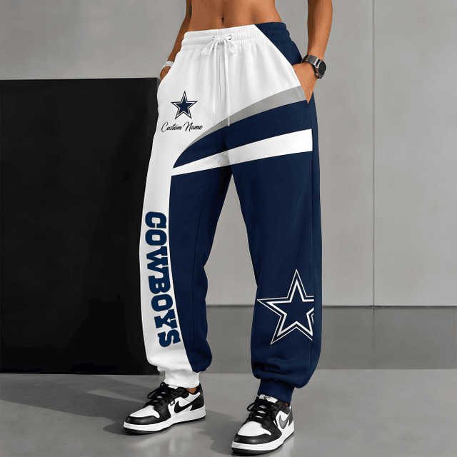 [SPECIAL OFFER] NEW CUSTOMIZED NFL21 DCB DALLAS COWBOYS SWEATPANTS