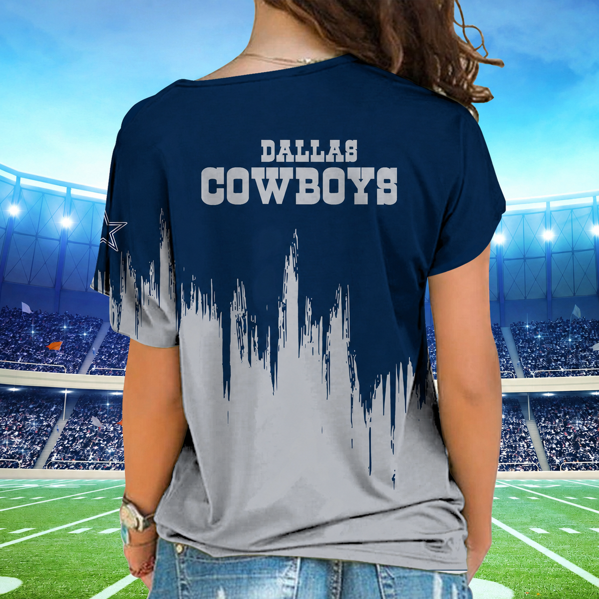 [SPECIAL OFFER] NEW CUSTOMIZED NFL21 DCB DALLAS COWBOYS SHOULDER SHIRT