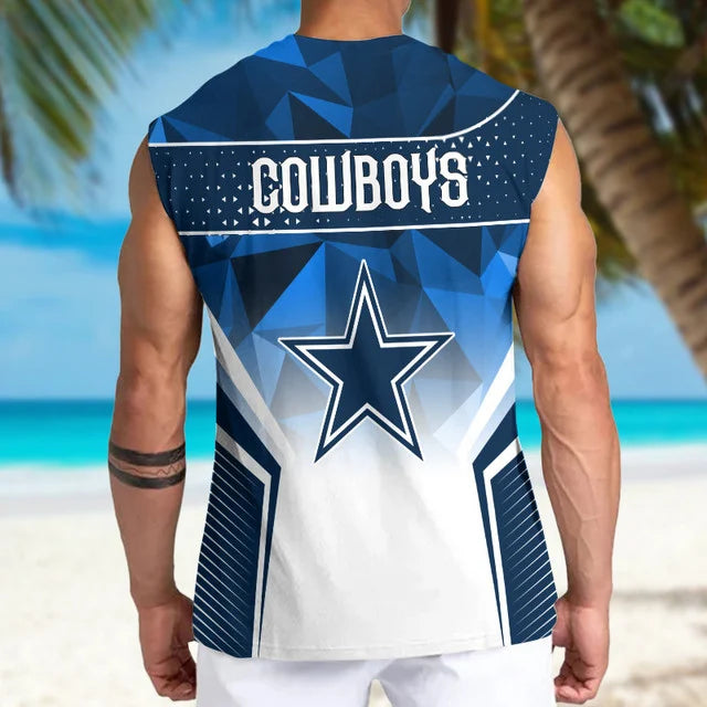 [SPECIAL OFFER] NEW CUSTOMIZED NFL21 DCB DALLAS COWBOYS MEN'S GYM SHIRT