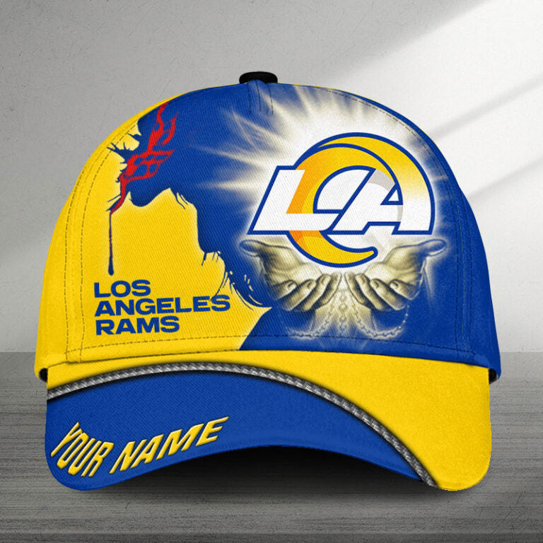 [SPECIAL OFFER] NEW CUSTOMIZED NFL22 LAR LOS ANGELES RAMS CLASSIC CAP