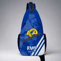 [SPECIAL OFFER] NEW CUSTOMIZED NFL22 LAR LOS ANGELES RAMS SLING BAG