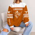[FAN FAVORITE] NEW CUSTOMIZED NCAA FBS22 TXL TEXAS LONGHORNS UNISEX SWEATSHIRT