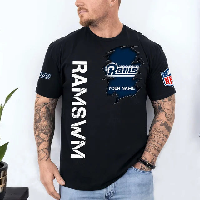 [SPECIAL OFFER] NEW CUSTOMIZED NFL22 LAR LOS ANGELES RAMS T-SHIRT, HOODIE, ZIP HOODIE
