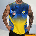 [SPECIAL OFFER] NEW CUSTOMIZED NFL22 LAR LOS ANGELES RAMS MEN'S GYM SHIRT